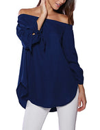 Women's Off The Shoulder Top Blouse