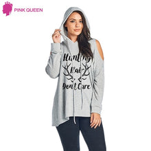 Pinkqueen Winter Autumn Long Sleeve Hooded Letter Christmas antlers Print Shirt Hoode Lady Fresh Spliced Hooded Coat