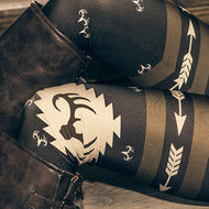 Autumn Winter Leggings Printed Women Legging arrows and antler printed Leggings High Waist Elastic Leggins Silm Women Pants